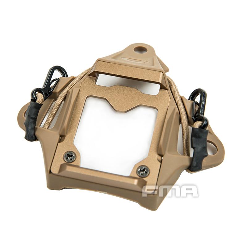 FMA แบบยุทธวิธี Bungee Shroud อลูมิเนียม L4G24 L4G19 ที่ยึด NVG อุปกรณ์หมวกกันน็อก