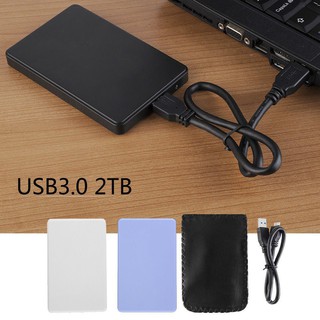 usb 3 . 0 sata 2 . 5 2 tb hdd ฮาร์ดดิสก์ไดรฟ์มือถือภายนอก hd box