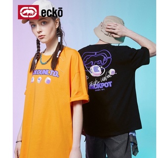 เสื้อยืดแขนสั้นลําลอง พิมพ์ลายลูกเต๋า ecko rhino แฟชั่นฤดูร้อน สไตล์สตรีท สําหรับคู่รัก