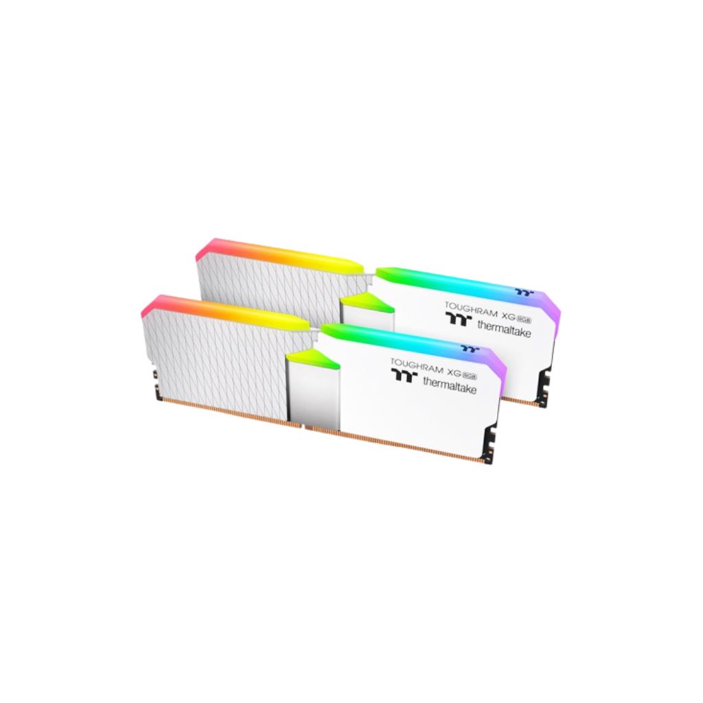 TOUGHRAM XG RGB White 16GB (2x8GB) DDR4 4000MHz C19 Memory Model : RG06D408GX2-4000C19B
