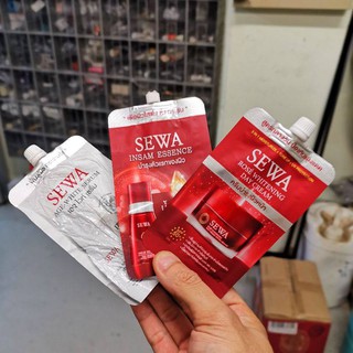 SEWA Rose Whitening Day Cream SPF50+ PA+++ ขนาดทดลอง