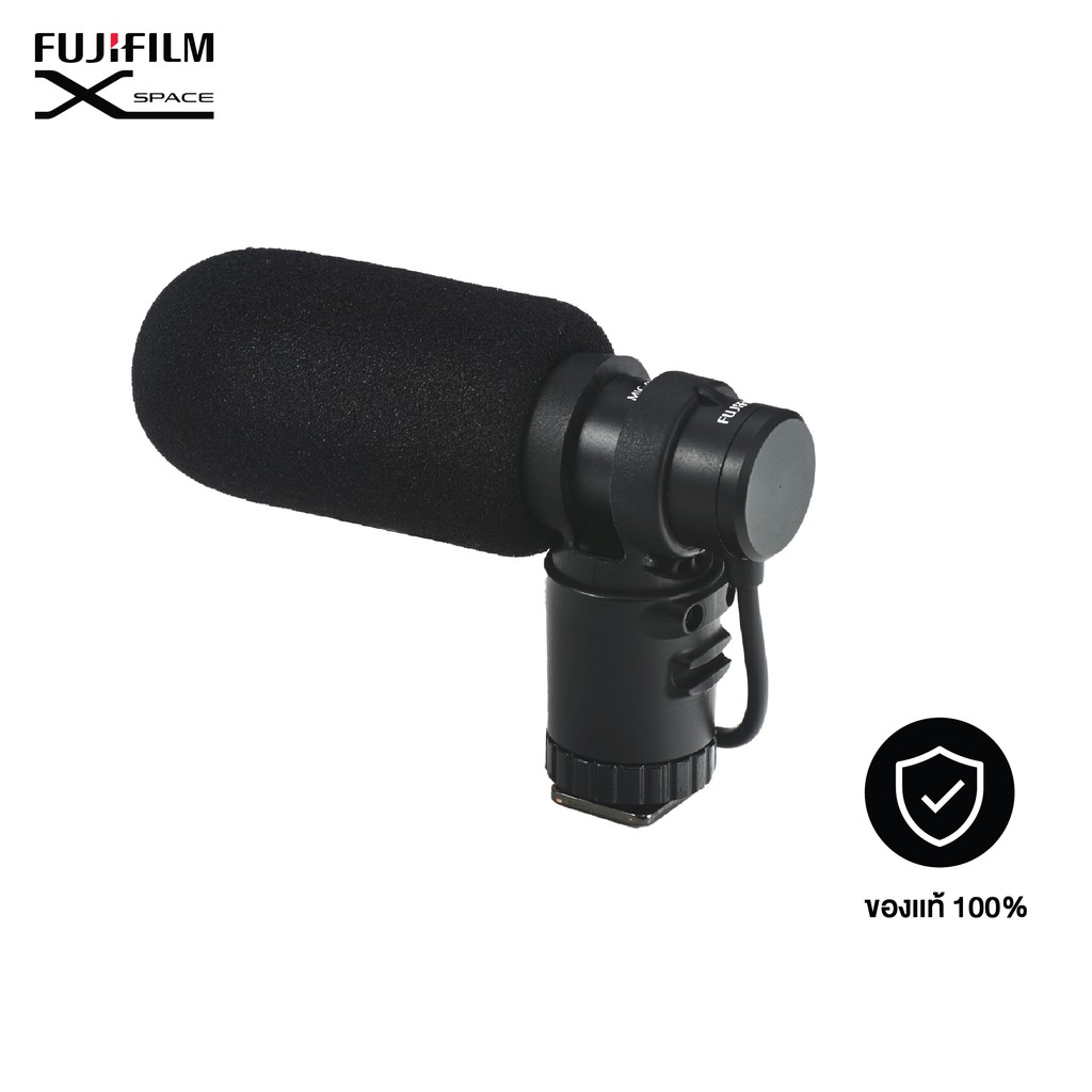 SALE FUJIFILM MIC ต่อกล้อง รุ่น MIC-ST1 สำหรับกล้องที่มีรู Adapter ขนาด 2.5mm - 3.5 mm (Black) อุปกรณ์เสริม กล้องไฟและอุปกรณ์สตูดิโอ กล้องวงจรปิด