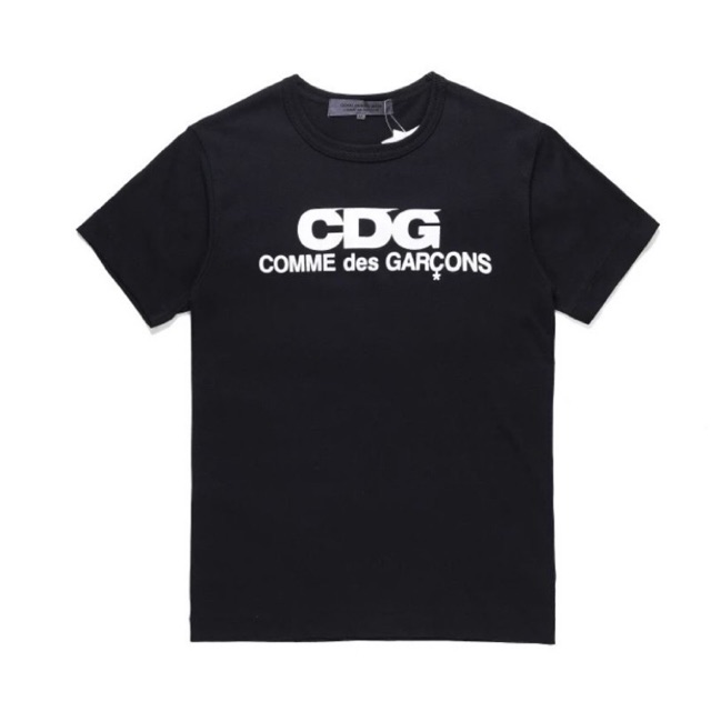  Second Hand Comme des Garcons CDG Logo  tee Size  L 
