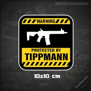 สติกเกอร์รูปปืนTippmann Arms M4-22/AR-15 สติกเกอร์ติดรถยนต์ กล่องปืน มอเตอร์ไซค์