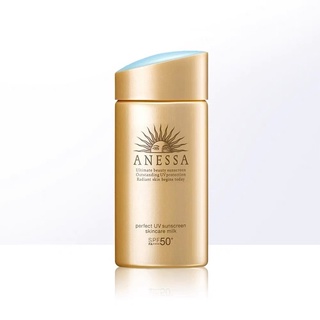 ครีมกันแดด 【special offer 】Anessa Perfect UV Sunscreen Skincare Milk SPF50+ PA++++ Waterproof Sweatproof Moisturizing  60ml 【ข้อเสนอพิเศษ】Anessa Perfect UV ครีมกันแดด บํารุงผิว SPF50+ PA++++ กันน้ํา กันเหงื่อ ให้ความชุ่มชื้น 60 มล.