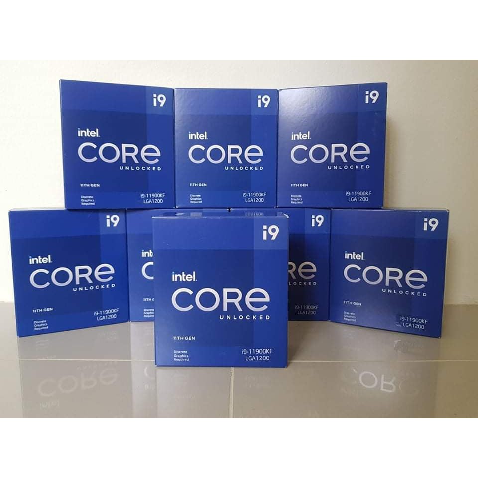 ขาย CPU i9 11900KF ของใหม่ในซีล