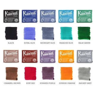 Kaweco Ink Cartridge หมึกกล่องคาเวโก้ บรรจุ 6 ชิ้น