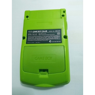 ฝาปิดถ่าน ปิดแบต เกมส์บอย คัลเลอร์  Nintendo Game Boy Color GBC Battery Cover (สีเขียว) พร้อมสติกเกอร์