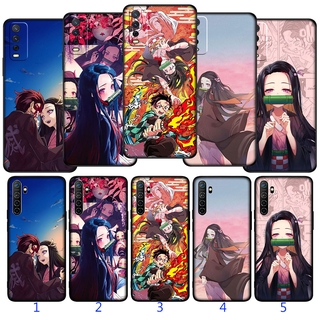 เคสโทรศัพท์ชนิดซิลิโคน TPU แบบนิ่ม ลาย Demon slayer สําหรับ VIVO Y11 Y12 Y15 Y17 Y20 Y55 Y55s Y69 Y71 Y81 Y81s Y91 Y91C Y93 Y95 HZ17