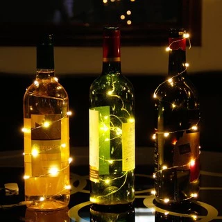 (ฟรีแบตเตอรี่) 1 เมตร / 2 เมตร / 3 เมตร ใช้แบตเตอรี่ สายไฟคริสต์มาส นางฟ้า ตกแต่ง ไฟ led ปาร์ตี้