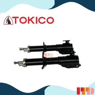 TOKICO โช้คอัพ คู่หน้า Strut Gas Type สำหรับ MITSUBISHI MIRAGE รหัสอะไหล่แท้ 4060-A345 (รหัสสินค้า B1109 , B1109)