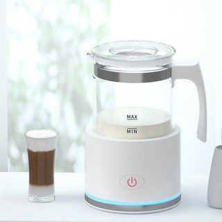 เครื่องทำฟองนมเย็นและร้อนอัตโนมัติ automatic cold and hot milk bubble machine ✅พร้อมส่ง