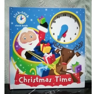 Christmas Time. Tick-tock Clock book.-153