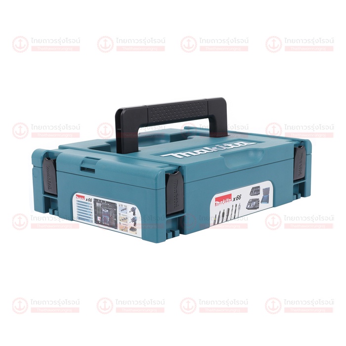 Makita ชุดดอกสว่านและดอกไขควง+กล่องพลาสติก B-43072 (66 ชิ้น) |กล่อง|TTR Store ราคา ถูกที่สุด ดีลบีเคเค แกลเลอรีภาพที่ 4