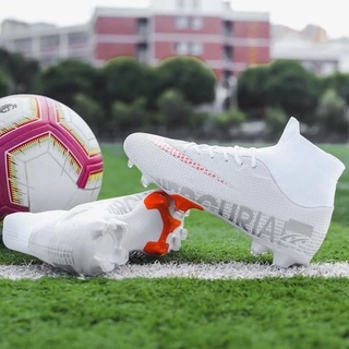 รองเท้าสตั๊ด รุ่น AG Soccer Shoes ชนิดหุ้มข้อ สำหรับฟุตซอล ฟุตบอล