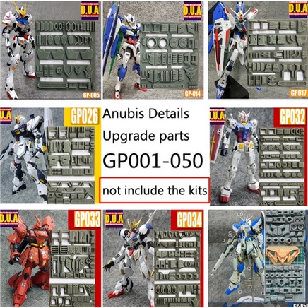 ANUBIS อะไหล่อัพเกรด GP001-GP050 สําหรับ RG RX-93-2 Hi Nu Hi-v ฟรีเสาอากาศของขวัญ
