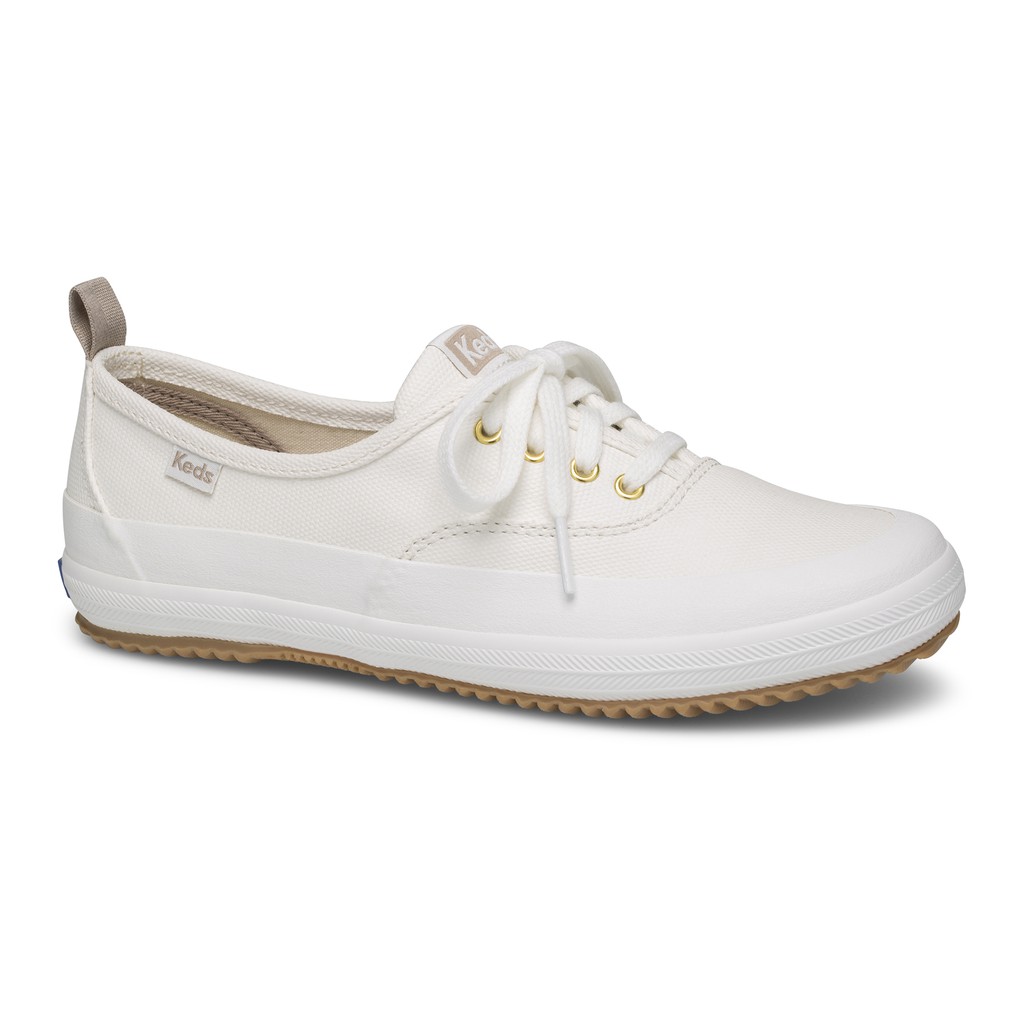 รองเท้า KEDS-WF58956 SCOUT-TREK SPLASH-CANVAS WX-WHITE รองเท้า ผ้าใบผู้หญิง แบบผูกเชือก สี ขาว