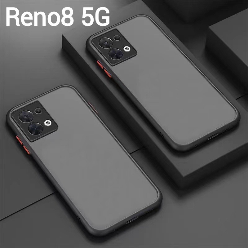 OPPO A58 4G/Realme C53/C55/Reno8Tเคสขอบนิ่มหลังแข็งขุ่นคลุมกล้องA98 5G/A78 5G/A58/A17/A17K/Reno8Z/Re