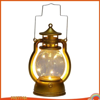 [Prettyia] โคมไฟ Led แบบแขวน สีทอง สําหรับตกแต่งบ้าน คริสต์มาส