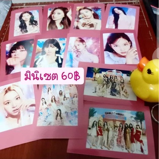 พร้อมส่ง รูปมินิเซต 12ใบ Twice