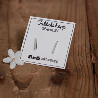 Earing silver 925เงินแท้92.5% | Studs earring Silver925