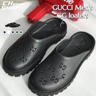 🍒กุชชี่ แท้💯GUCCI Mens GG loafers มีหลากหลายสีให้เลือก