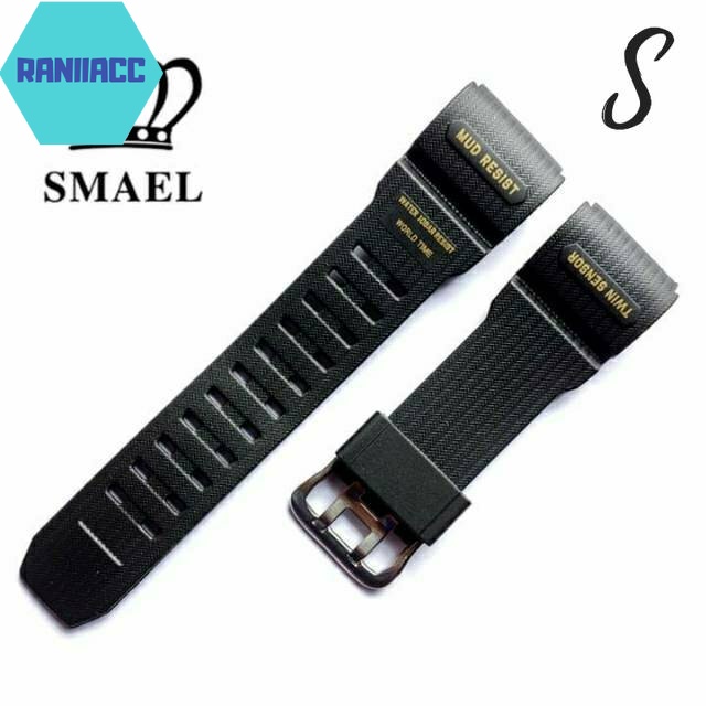 SMAEL 1617 สายนาฬิกา SMAel 1617 สายนาฬิกาสีดํา