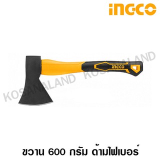 INGCO ขวาน 600 / 1250 กรัม ด้ามไฟเบอร์ ( Axe ) รุ่น HAX0206008 / HAX02012508