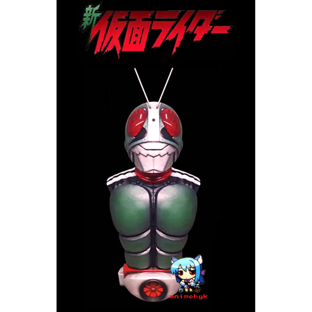 Mask Kamen Rider V1 V2 คาเมน ไรเดอร์ ไอ้มดแดง Bust vinyl Figure model kit ไวนิล โมเดล ฟิกเกอร์ 1/2.5