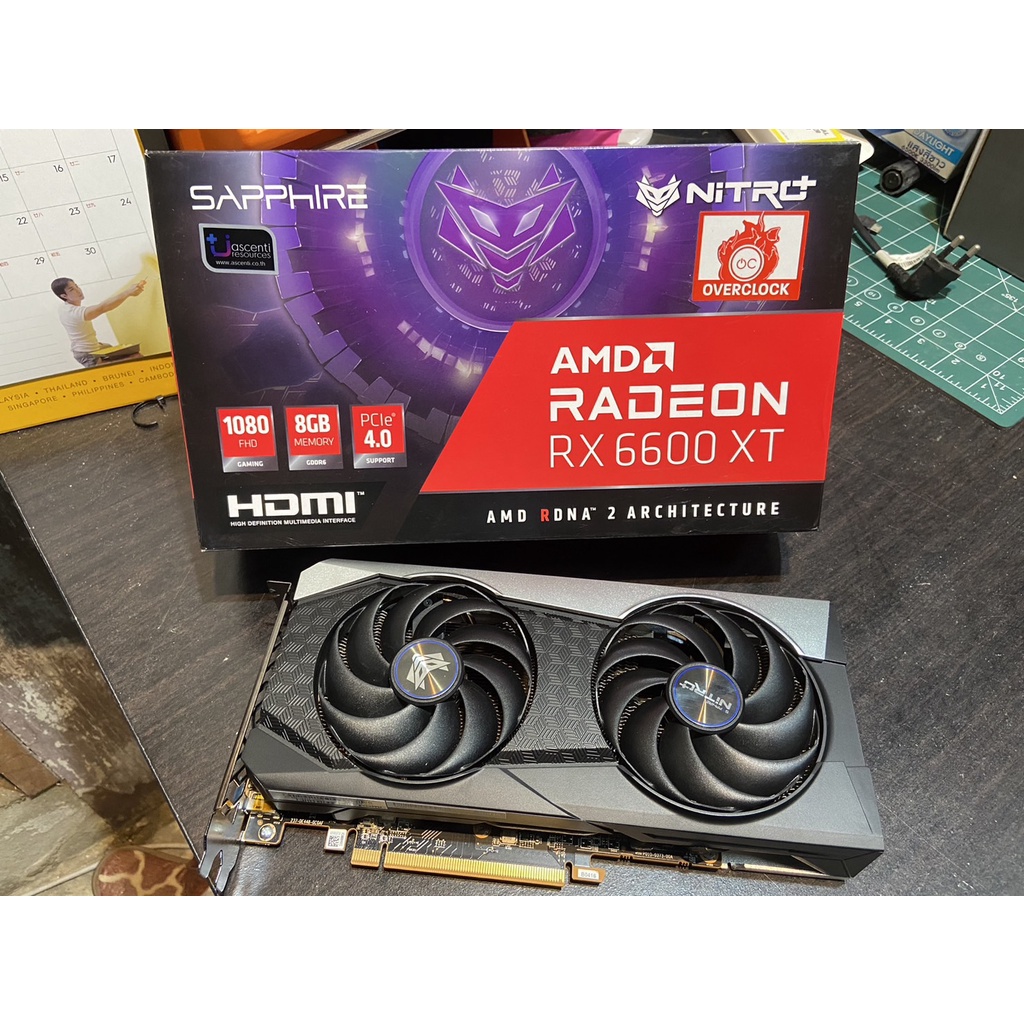 RX6600XT NITRO+ 8G AMD Radeon™