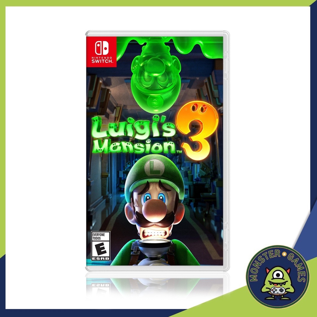 Luigi’s Mansion 3 Nintendo Switch Game แผ่นแท้มือ1!!!!! (Luigi Switch)(Luigi 3 Switch)(Luigi Mansion
