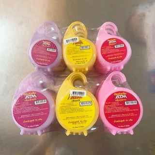 ATM ก้อนดับกลิ่น35-70กรัม(แบบแขวน)💛 1แพค12ชิ้น มี2ขนาด