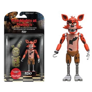 โมเดลฟิกเกอร์ PVC รูปหมี FNAF Freddy Bonnie Foxy Chica Fazbear Nightmare Fredbear Balloon Boy ของเล่นสําหรับเด็ก