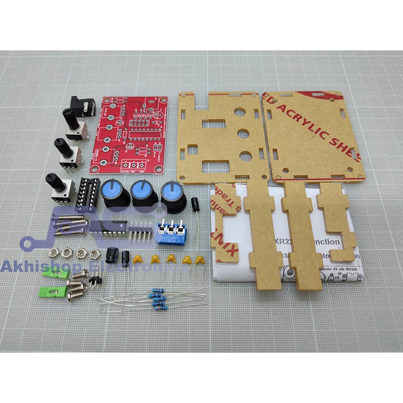 Xr 2206 ชุดเครื่องกําเนิดไฟฟ้าทรงสามเหลี่ยมฟังก์ชั่น 1HZ-1MHZ