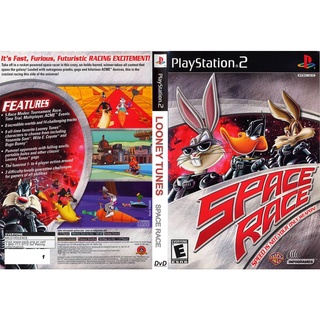 แผ่นเกมส์ PS2 Looney Tunes - Space Race   คุณภาพ ส่งไว (CD)