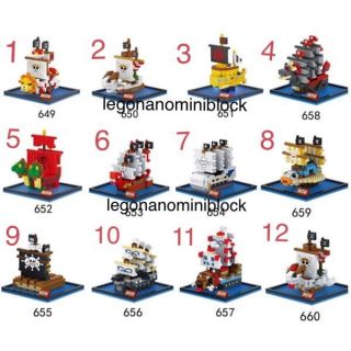 Legonano เลโก้ นาโน lego nano nanoblock มี 12 ลาย