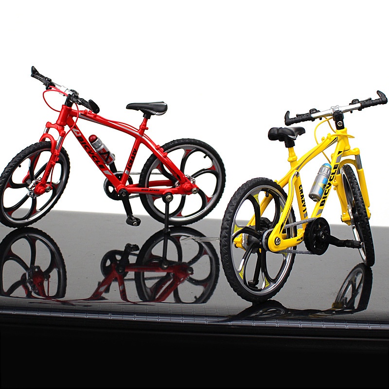 Mini Alloy Finger Bicycle el Racing Toy Creative Simulation Metal ...