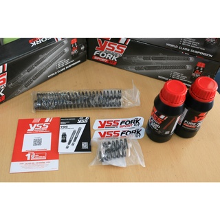 สปริงหน้าโหลด  YSS FORK SPORT KIT FORZA ADV PCX CLICK SCOOPY GRAND FILANO N-MAX WAVE LAMBRETTA X-MAX AEROX