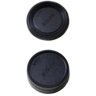 Nikon ชุดฝาปิด Rear Lens Cap ฝาปิดท้ายเลนส์ + Body Cap ฝาปิดบอดี้