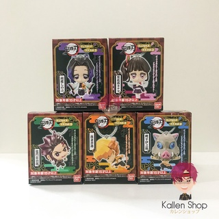 พร้อมส่ง❗ฟิกเกอร์แท้💯 Kimetsu no Yaiba - Candy Toy - Kimetsu no Yaiba Deform Mascot 2 (Bandai) พวงกุญแจดาบพิฆาตอสูร