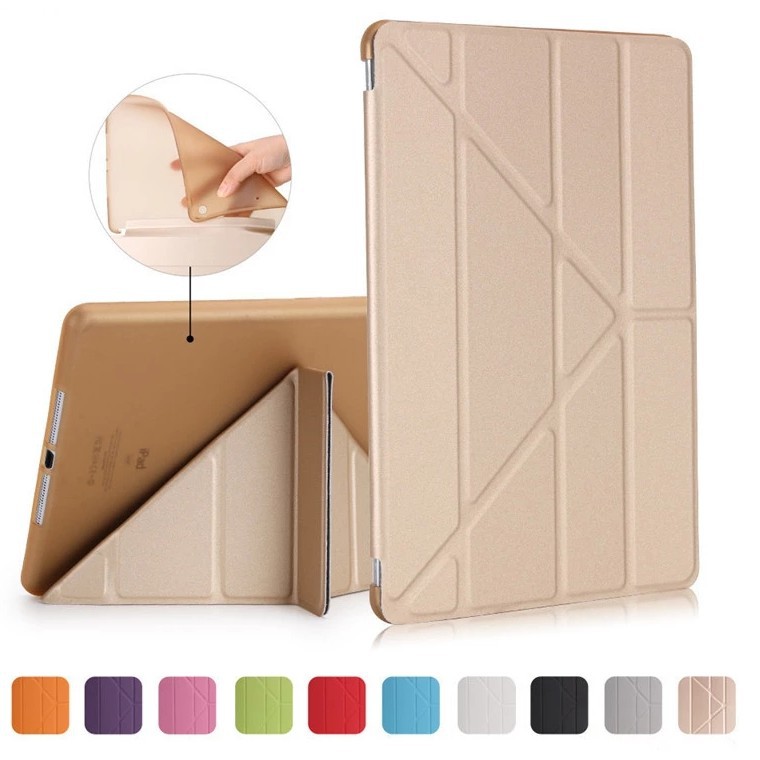 IPad Mini 1 2 3 แท็บเล็ตซิลิโคนนุ่มกลับ Ultra Slim PU หนังสมาร์ท Funda สําหรับ iPad Mini 4/5 2019 กรณี Coque Capa