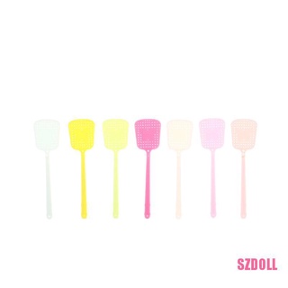 [SZDOLL] โมเดลไม้ตีแมลงวันจิ๋ว 1:12 อุปกรณ์เสริม สําหรับตกแต่งบ้านตุ๊กตา