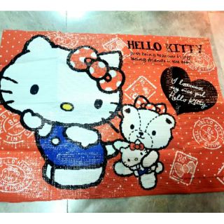 Hello kitty และ My melody ลองนั่ง ปูลองโต๊ะทำงาน กันน้ำ พกพาสะดวก