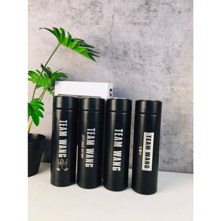 ส่งฟรี!!! TEAM WANG กระบอกน้ำเก็บอุณหภูมิ ขนาด 15ออนซ์ ทรงสูง (มีให้เลือก4ลาย)