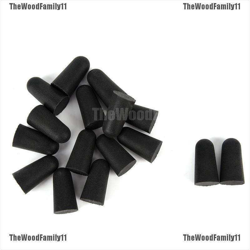 [COD]THF 40Pcs/20Pairs Soft Foam Earplug Protector Travel Sleep Noise ...