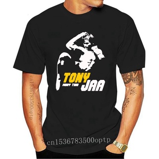 เสื้อยืดผ้าฝ้ายพิมพ์ลายคลาสสิก ใหม่ เสื้อยืด พิมพ์ลายมวยไทย Tony Jaa Muay 2022 แฟชั่น 2022