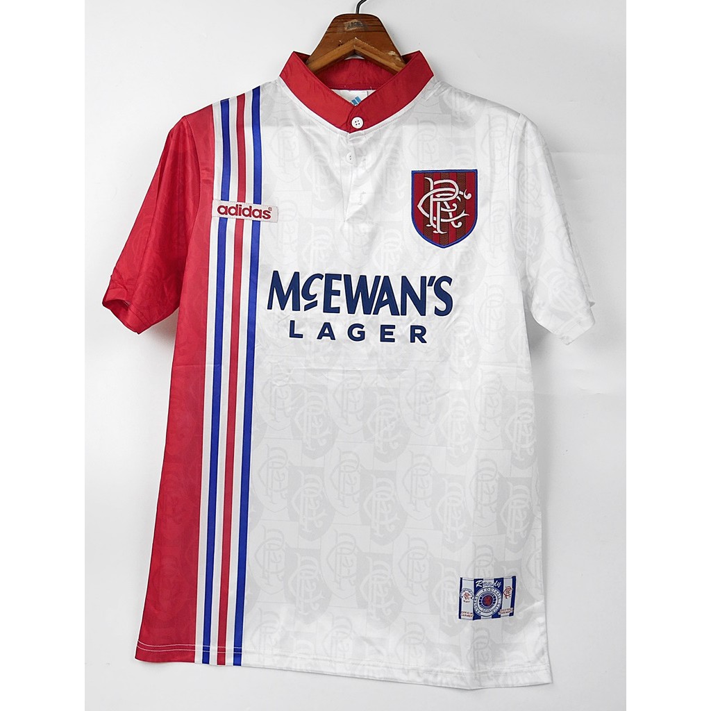 rangers 1996 retro football shirt