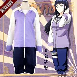 Anime Naruto Shippuden Cos Womens Hyuga Hinata Cosplay Cosplay Costume Womens Suit