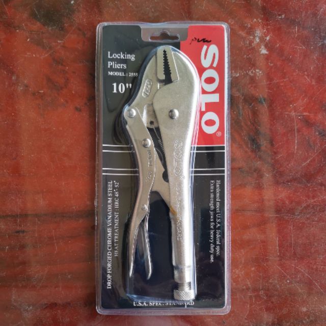 คีมล็อค​ SOLO​ 10​ นิ้ว Model 2555