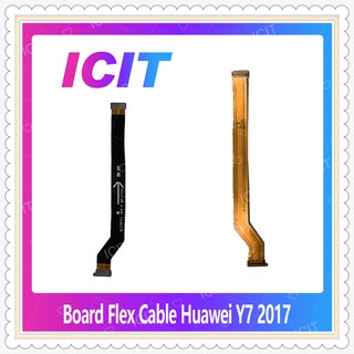 Board Flex Cable Huawei Y7 2017/Y7prime/TRT-LX2/TRT-L21 อะไหล่สายแพรต่อบอร์ด Board Flex Cable (ได้1ชิ้นค่ะ) ICIT-Display